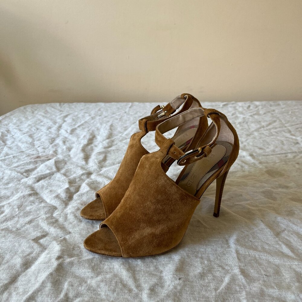 Burberry Suede Heels
